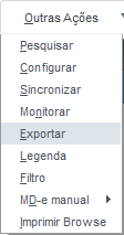 MDe no Protheus Exportar Xml