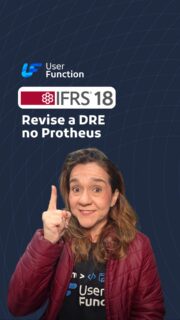 Se a sua empresa utiliza a Contabilidade do Protheus, tem uma mudança no radar que merece atenção: o IFRS 18, que é uma norma que traz mudanças importantes na apresentação das Demonstrações de Resultado das Empresas (DRE).

No vídeo, eu explico um pouco mais sobre essa mudança.

Para mais detalhes, acesse o artigo completo (link na bio) 😉👊
#userfunction #tamojuntouf #totvs #protheus #advpl