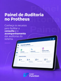 Com a chegada da Central de Auditoria na Release 12.1.2510, os recursos relacionados ao Embedded Audit Trail passam a estar organizados em uma estrutura centralizada.

Para quem trabalha com administração e acompanhamento do ambiente Protheus, entender essa organização é importante para saber onde configurar, onde monitorar e onde consultar as informações de auditoria.
#userfunction #tamojuntouf #totvs #protheus #advpl